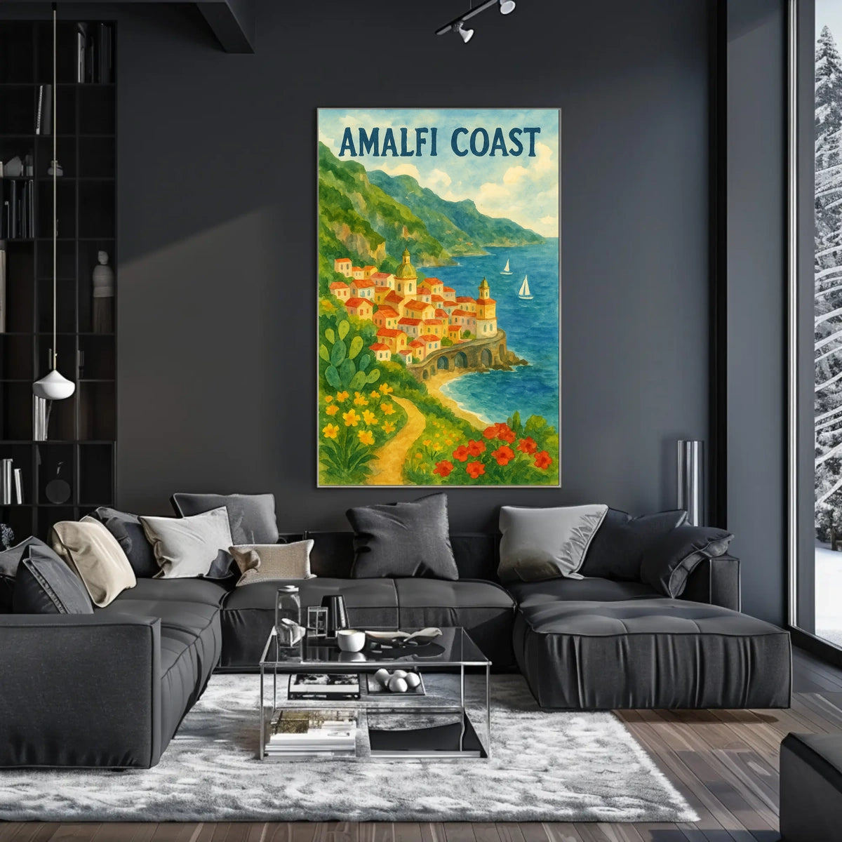 Amalfi Coast Poster