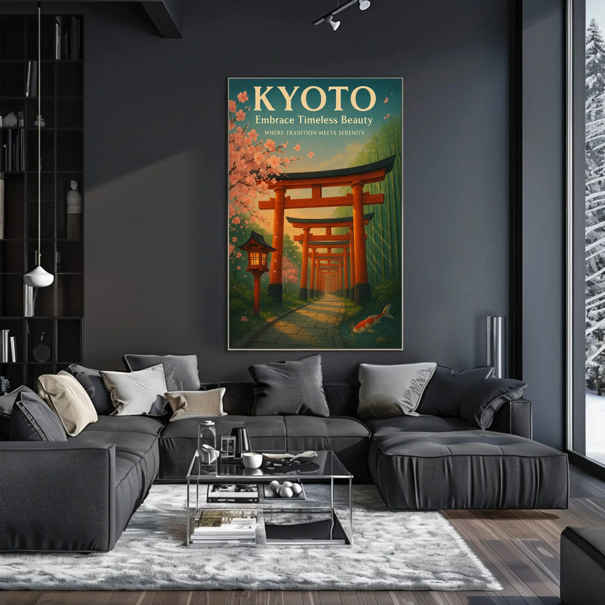 Kyoto Embrace Timeless Beauty Poster