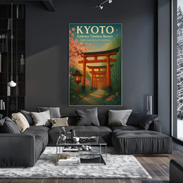 Kyoto Embrace Timeless Beauty Poster