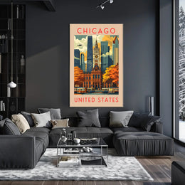 Chicago Cityscape Poster