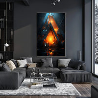 Geometric Inferno Poster