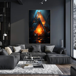 Geometric Inferno Poster