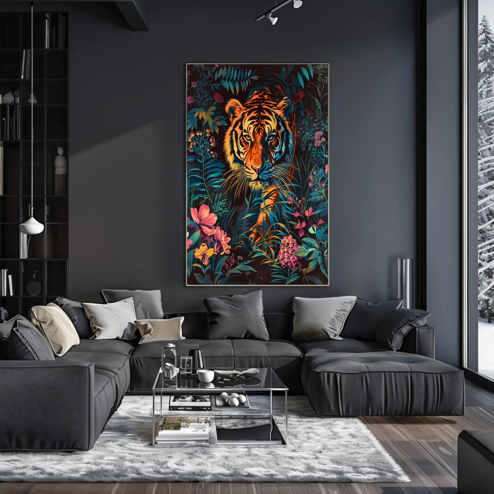Jungle Majesty Art Print Wall Decor