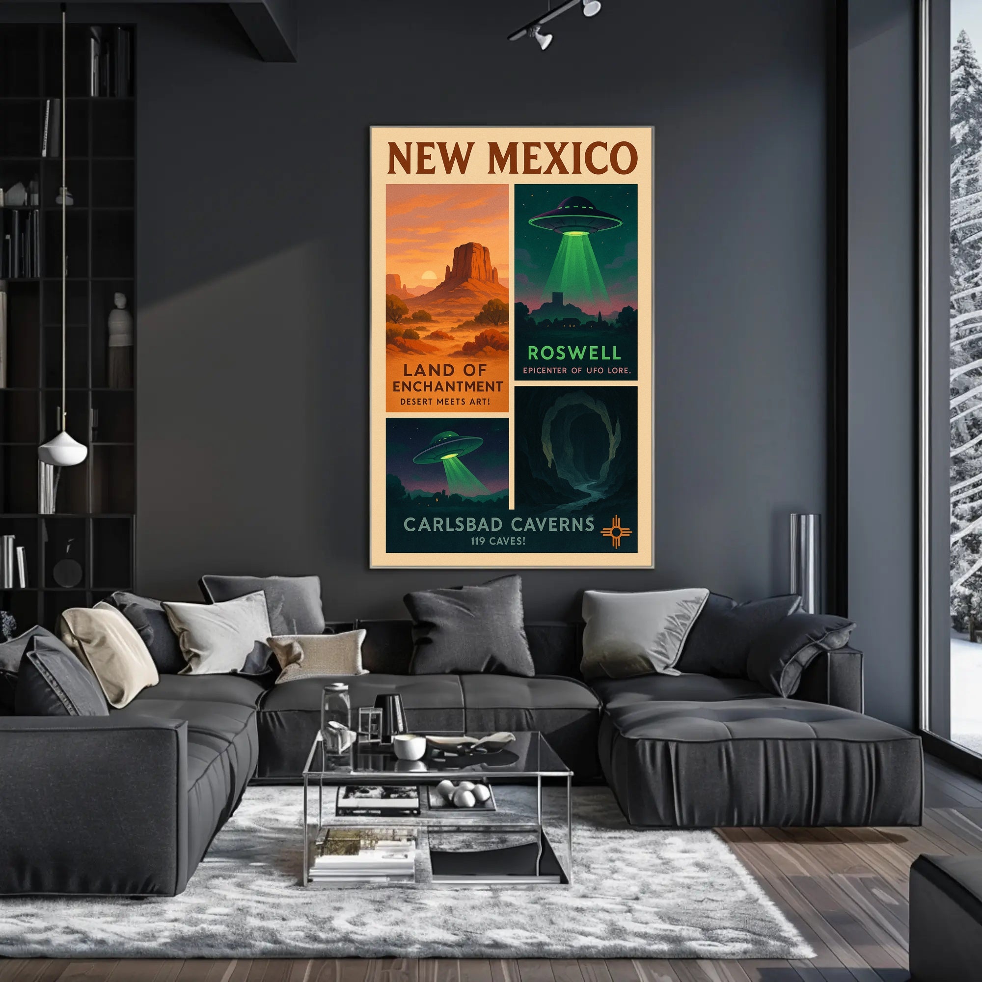 Discover New Mexico Poster