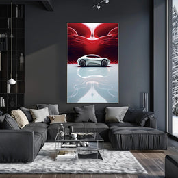 Futuristic Elegance Poster