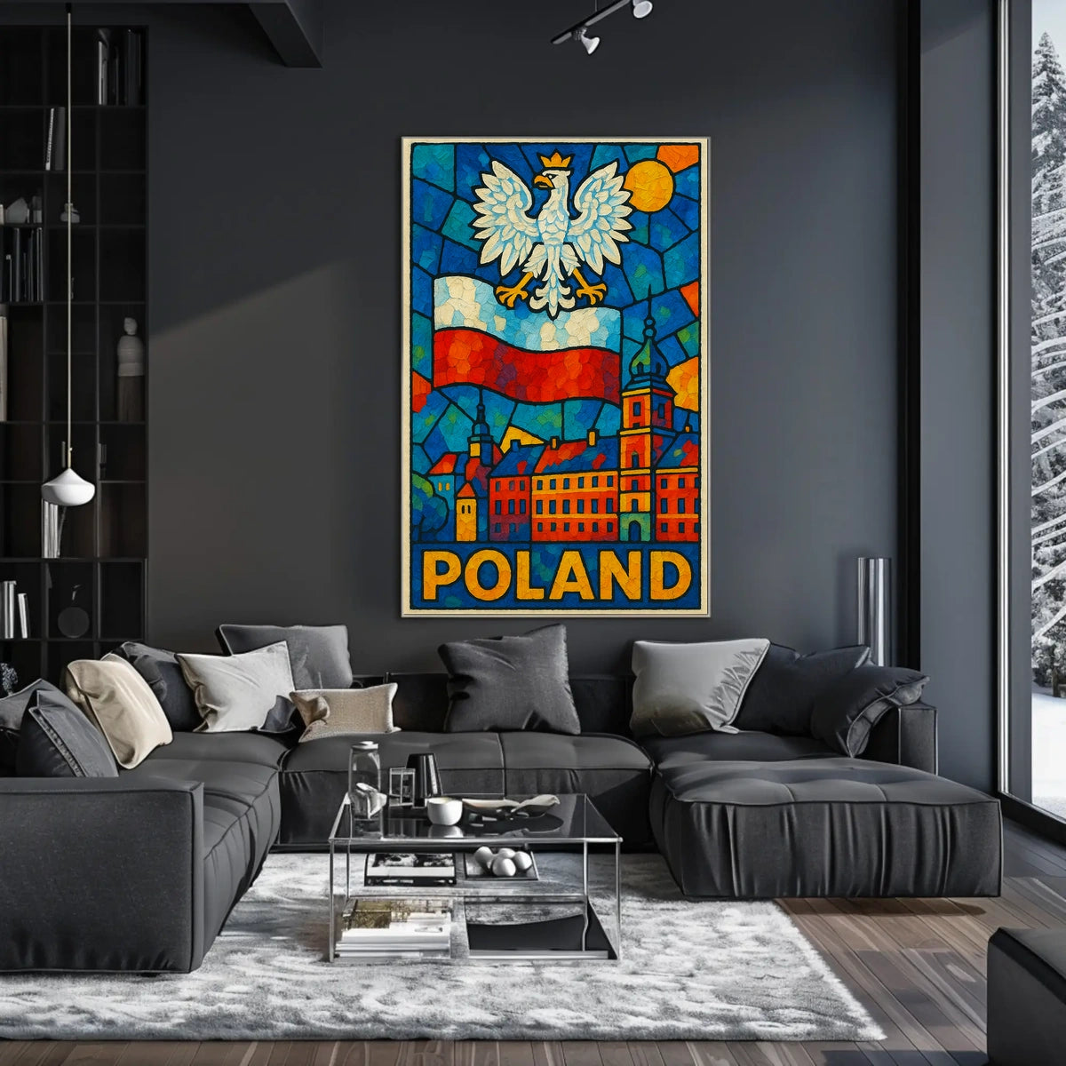 Vibrant Poland Poster