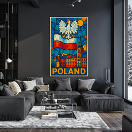 Vibrant Poland Poster