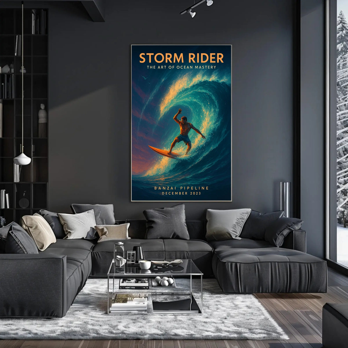 Storm Rider The Art of Ocean Mastery Poster