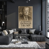 Donald Trump 47th President Poster