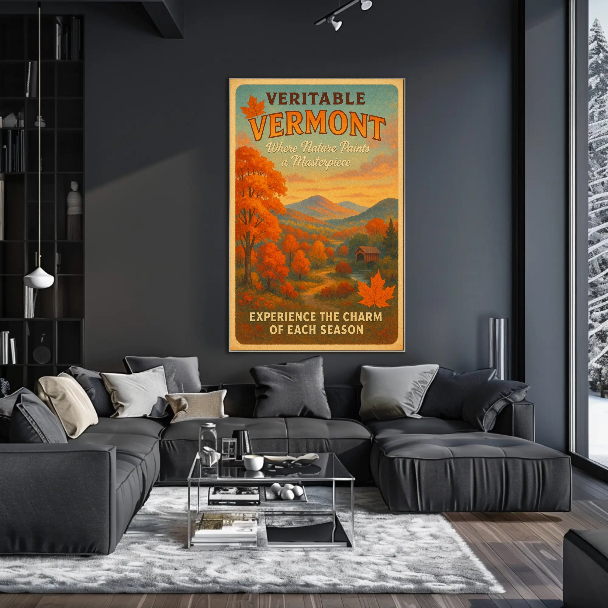 Veritable Vermont Wall Art Print