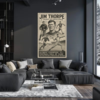 Jim Thorpe Legendary Athlete Poster