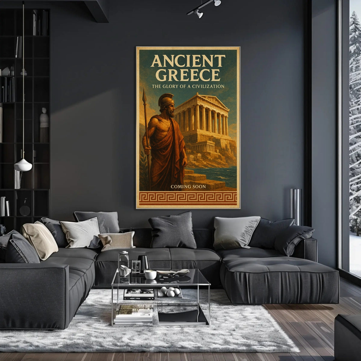 Ancient Greece The Glory of a Civilization Poster