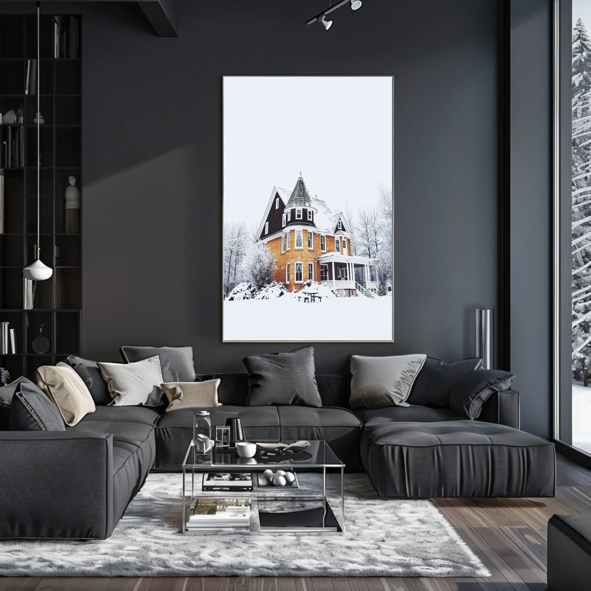Winter Wonderland House Poster