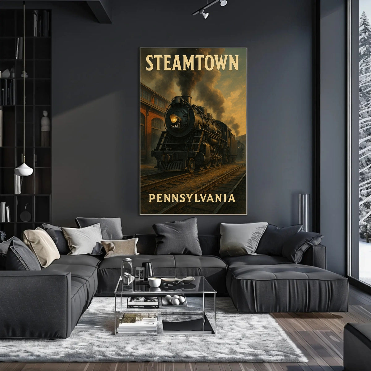Steamtown Pennsylvania Poster