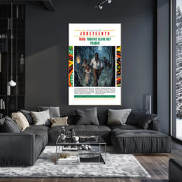 Black History Fugitive Slave Act Heritage Poster