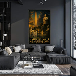 National Mall And Memorial Parks Poster
