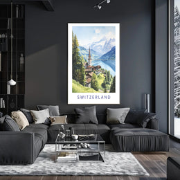 Scenic Switzerland Poster PosterGoat