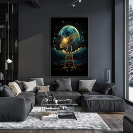 Celestial Exploration Poster