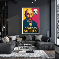 Georges Méliès Cinematic Pioneer Poster