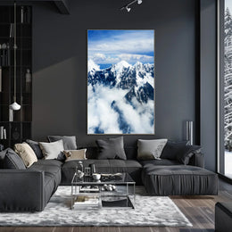 Majestic Mountain Peaks Poster