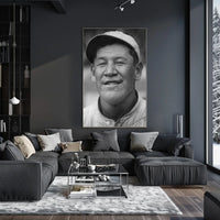 Vintage Baseball Legend Poster