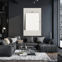Blank Canvas Poster