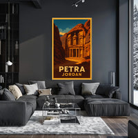 Petra, Jordan Poster