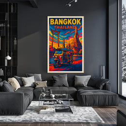 Vibrant Bangkok Poster