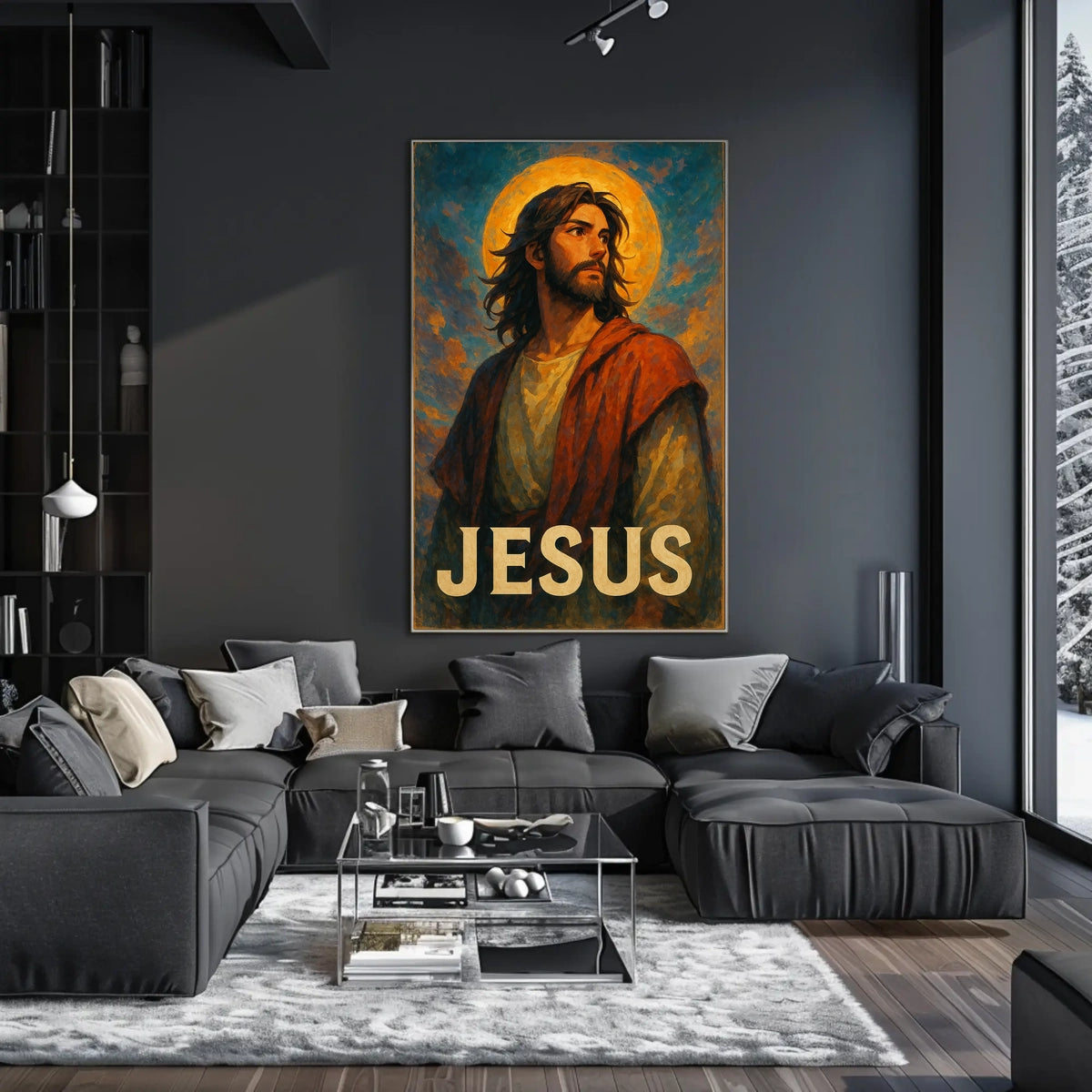 Jesus A Reverent Portrait Poster