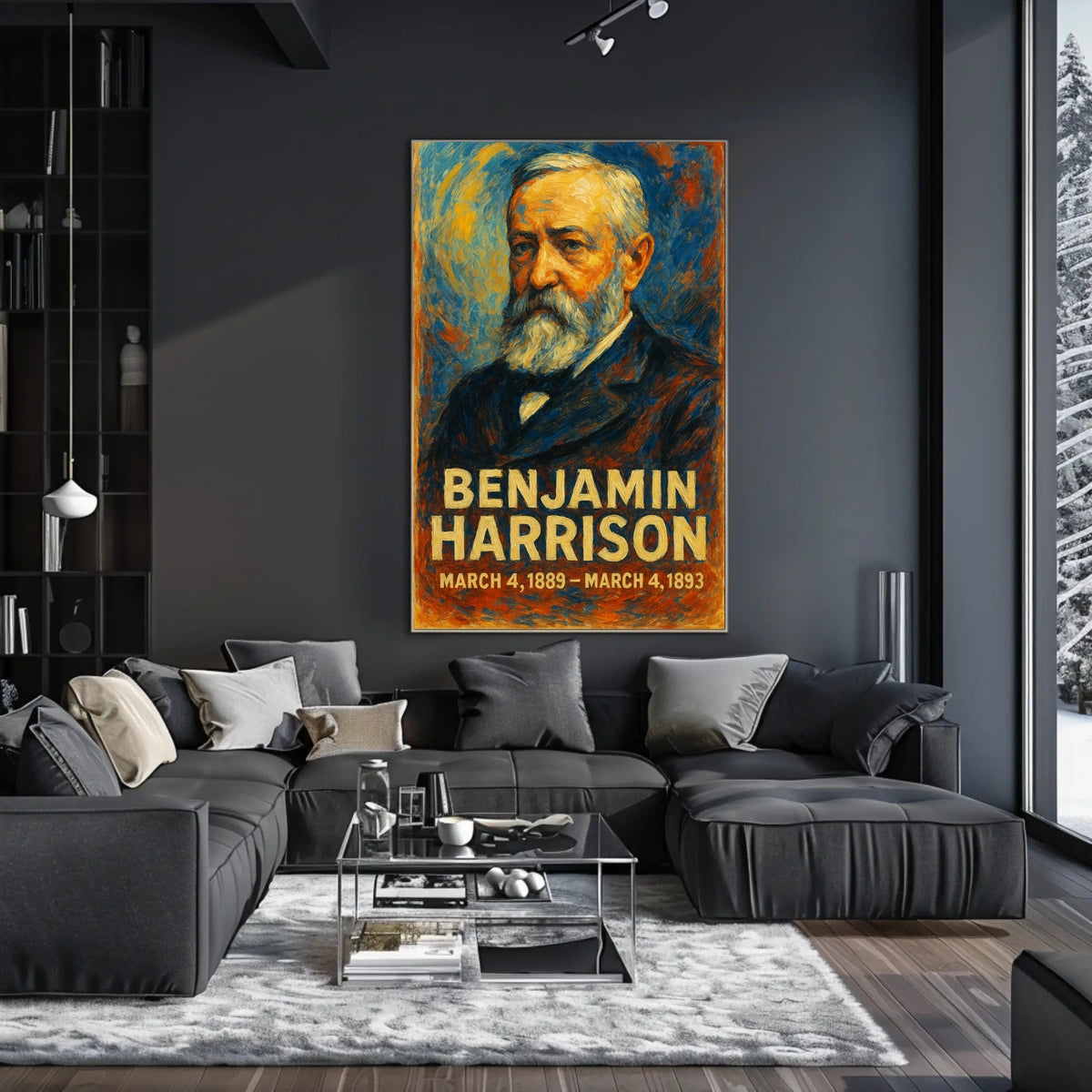 Benjamin Harrison Poster