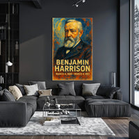 Benjamin Harrison Poster