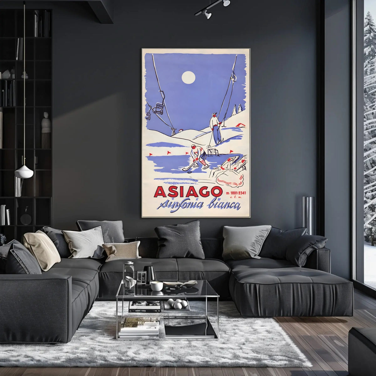 Asiago Winter Sports Poster