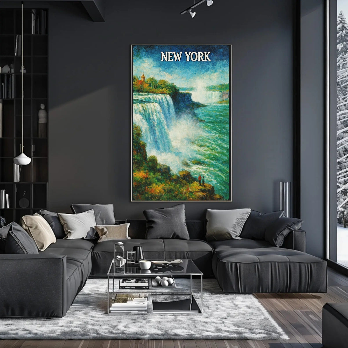 Vibrant Abstract Art: Embrace Your Creativity with Poster