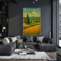 Wisconsin Landscape Poster