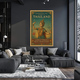 Thailand's Cultural Richness Travel Poster
