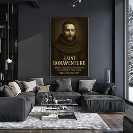 Saint Bonaventure The Seraphic Doctor Poster