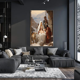 Nativity Scene Poster