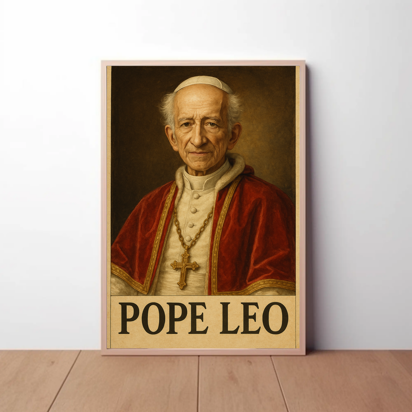 Portrait of Pope Leo XIII Portrait Poster