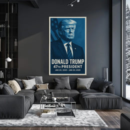 Donald Trump 47th President Poster