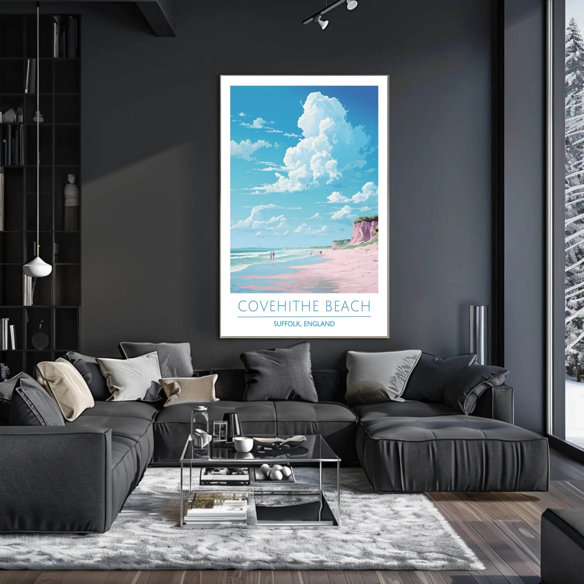 Covehithe Beach Poster