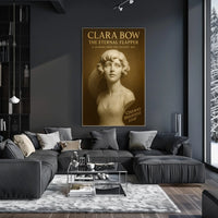 Clara Bow The Eternal Flapper Poster