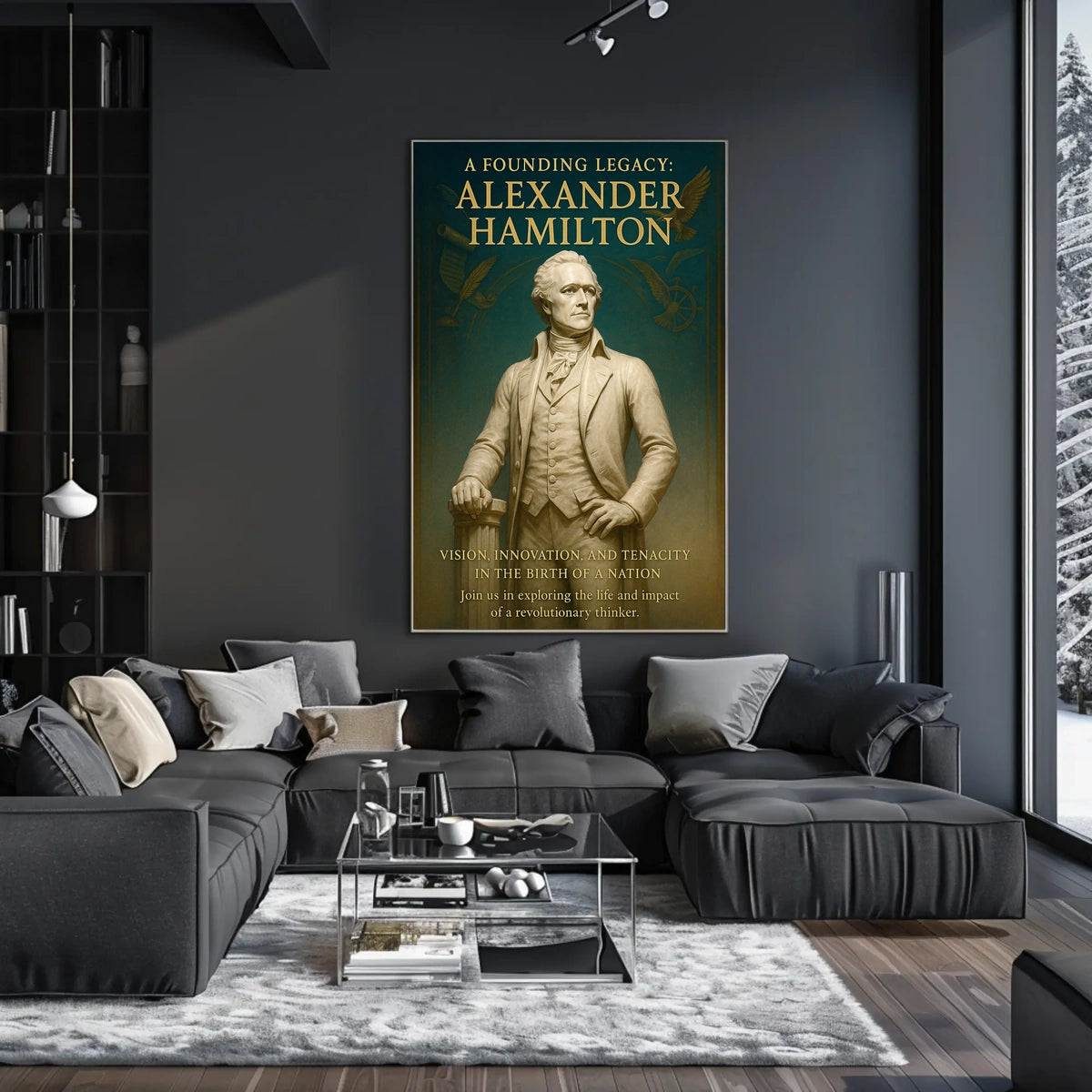 Alexander Hamilton A Founding Legacy Poster