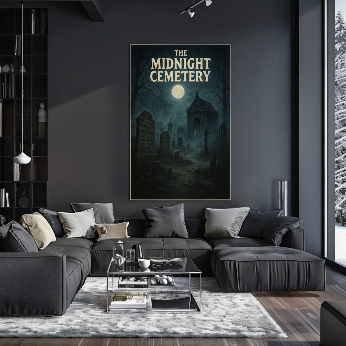The Midnight Cemetery Poster