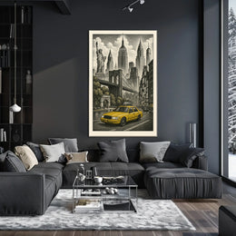 Iconic New York City Poster