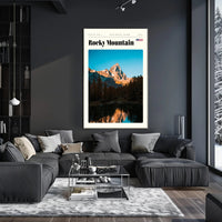 Rocky Mountain National Park Scenic Poster Print