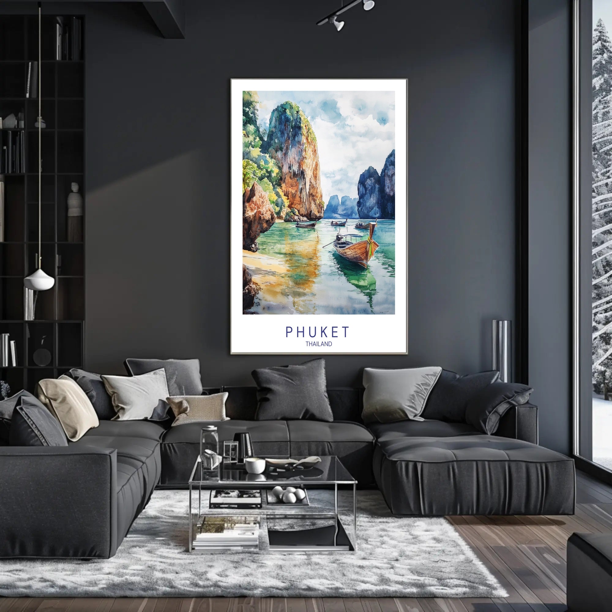 Scenic Beauty of Phuket Poster PosterGoat