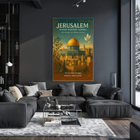 Jerusalem Where History Echoes Poster