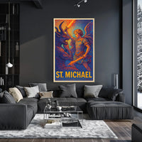 Saint Michael Wall Art poster