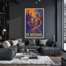 Saint Michael Wall Art poster