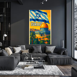Israel Travel Poster
